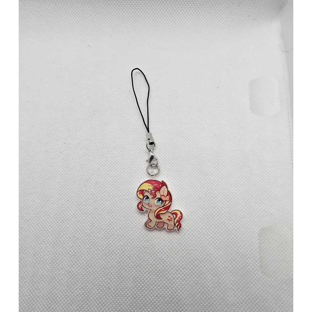Sunset‎ Shimmer My Little Pony Inspired Phone Charms! Handmade